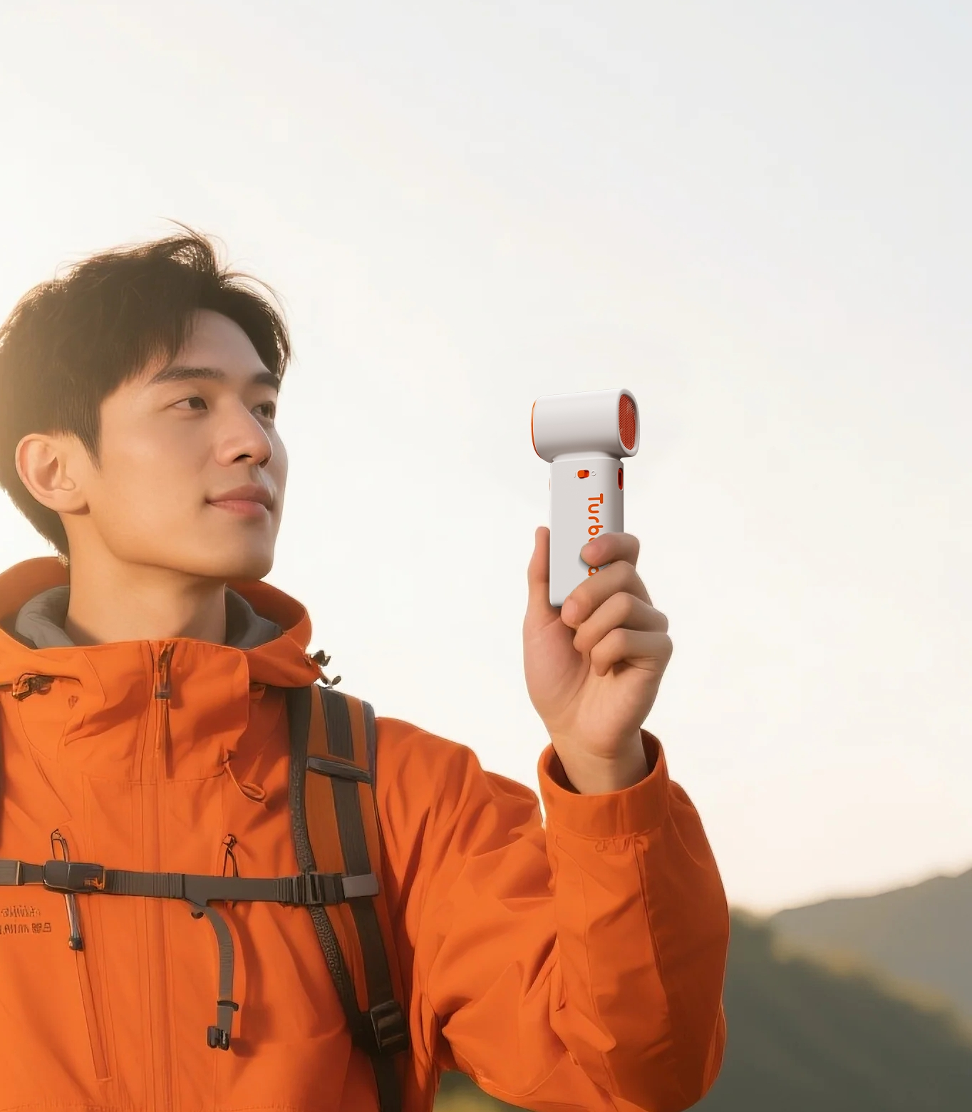 HVJ-F03 High-Speed Turbo Handheld Fan | 17000RPM Motor & Safety Switch 2 hvj-f03-outdoor-travel-lifestyle