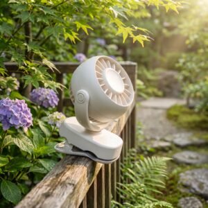 Wholesale 170g Ultra-Mini Portable Clip Fan with 550° Rotation | HVJ-F16