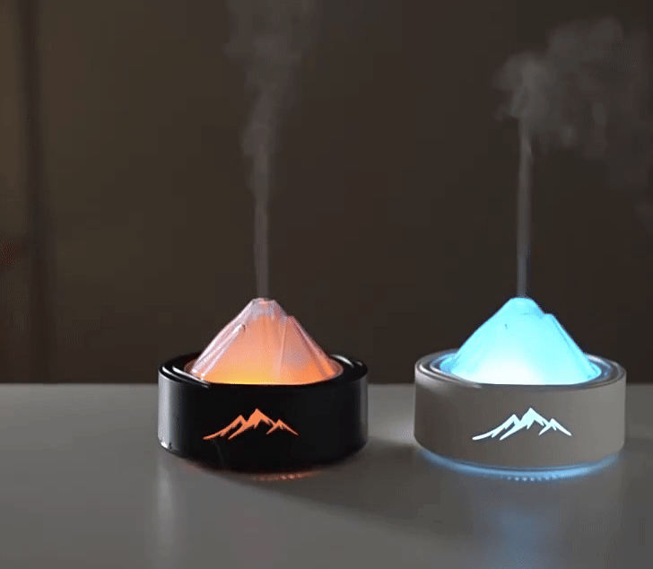 hvj a06 minimalist ultrasonic aroma diffuser | 7 color led ambient light
