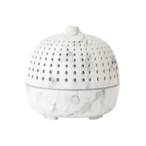 hvj a12 oriental style wood grain diffuser | 500ml zen aesthetic humidifier