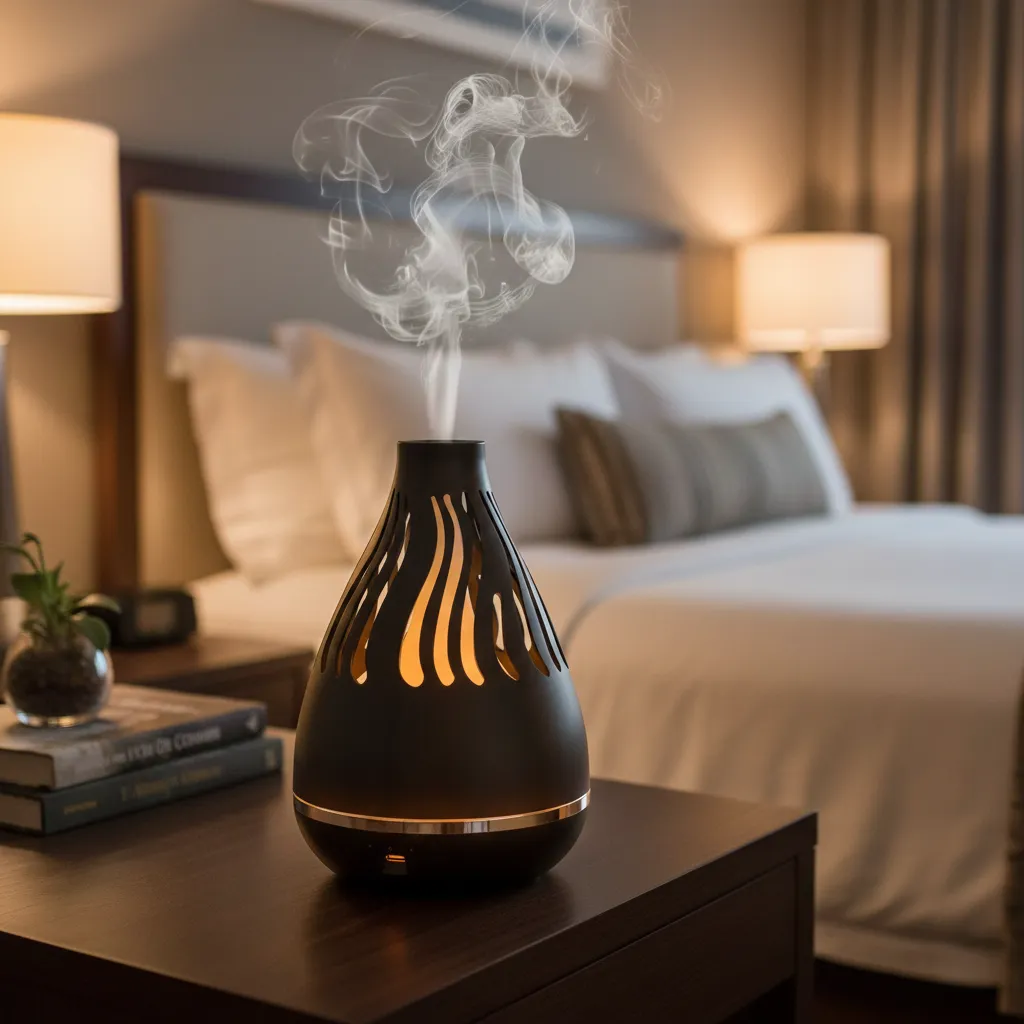 hvj a16 ambient light aroma diffuser | 300ml full body glow humidifier