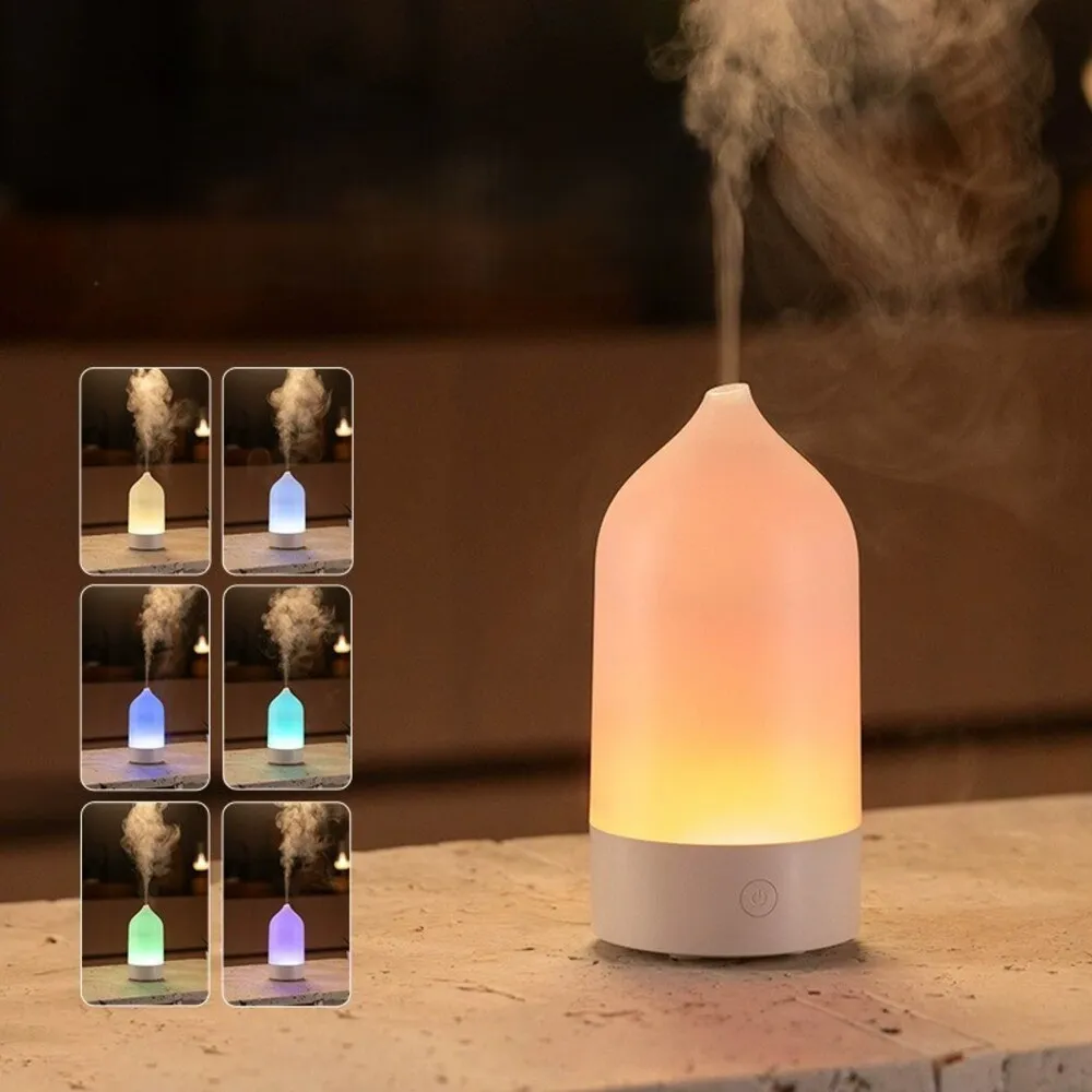 hvj a18 jade vase aroma diffuser | 120ml ultrasonic essential oil humidifier