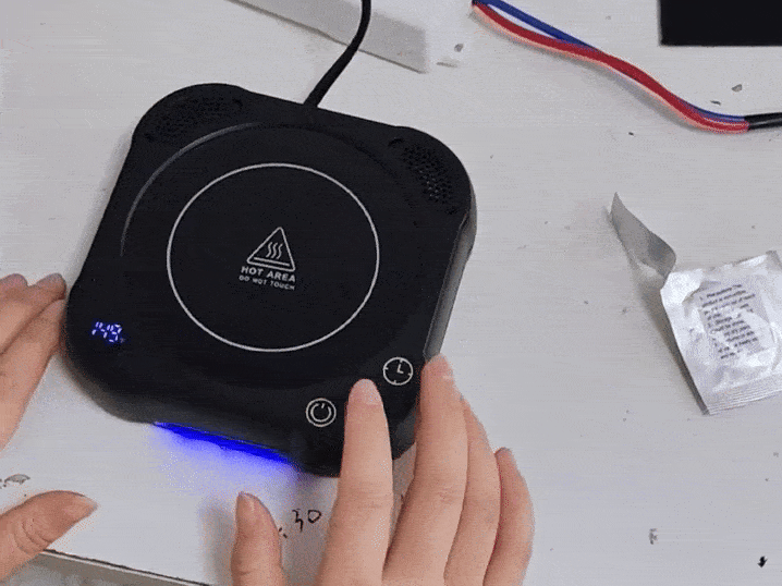 hvj mw03 smart gravity sensor mug warmer | 55°c constant temperature