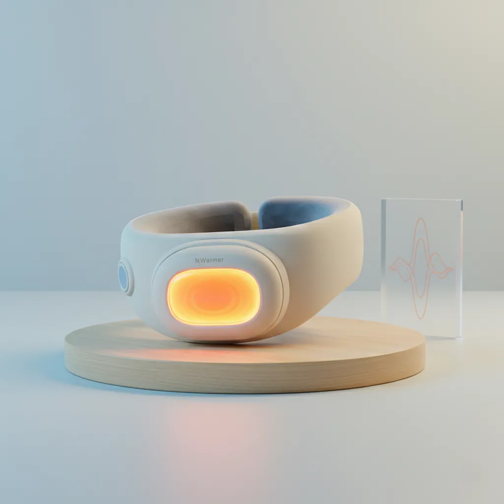 hvj np01 2 in 1 electric heating neck pillow | graphene fast warming travel pillow with detachable hand warmer