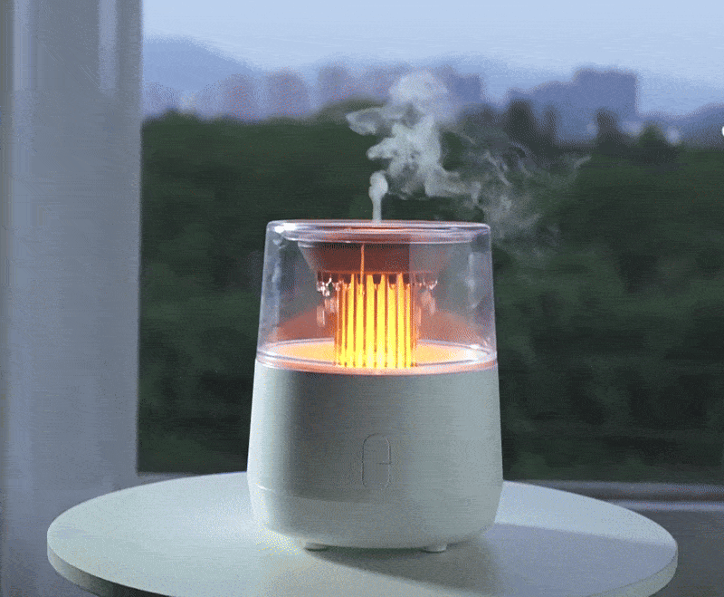 hvj a11 raining cloud aroma diffuser | raindrop sound humidifier