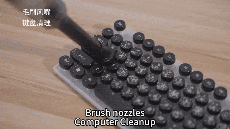 hvj c05 industrial turbo jet fan | 130,000 rpm suction & blow 2 in 1 cleaning tool