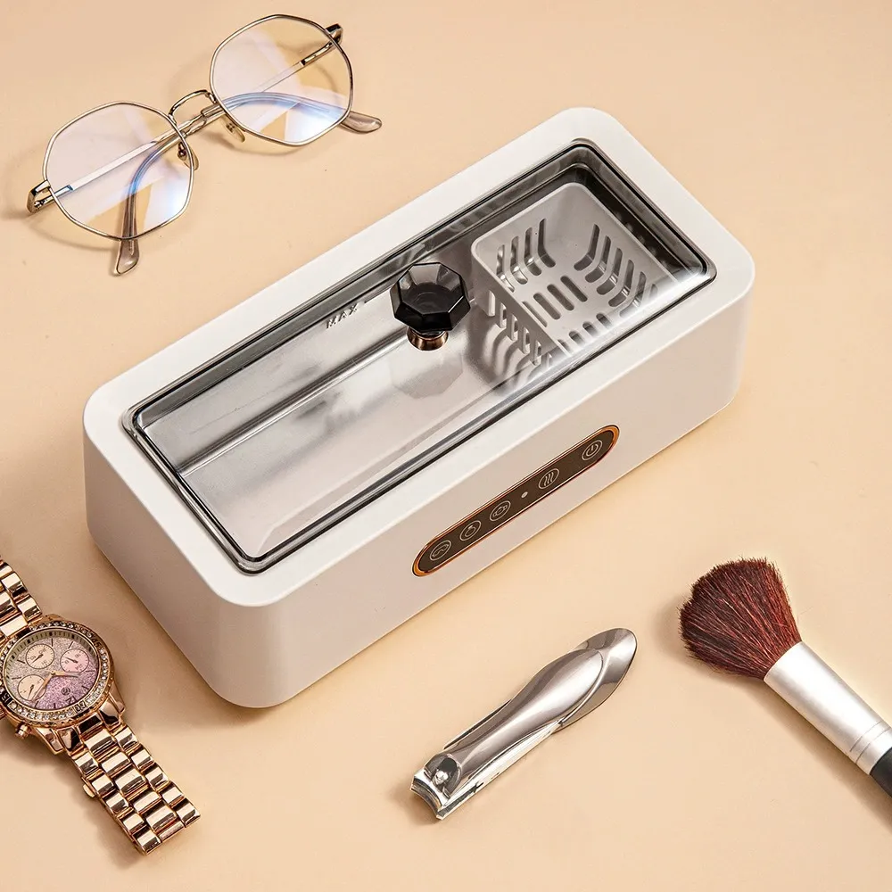 hvj c02 professional ultrasonic cleaner | 45000hz high frequency jewelry & glasses cleaning machine