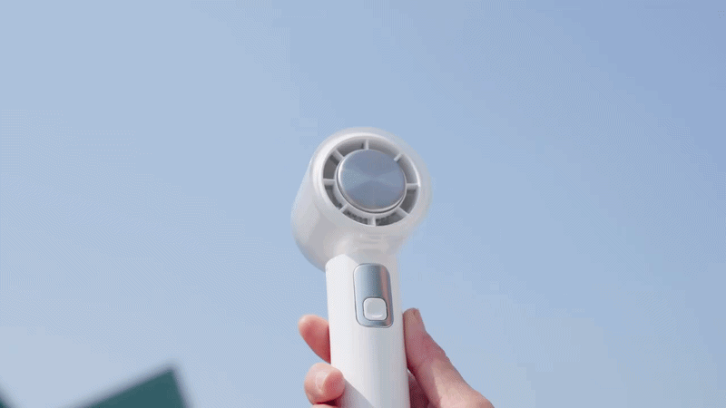 HVJ-F05 Foldable Ice Cooling Handheld Fan | 100-Speed Stepless Control & LED Display 5 HVJ-F05 Foldable Ice Cooling Handheld Fan | 100-Speed Stepless Control & LED Display