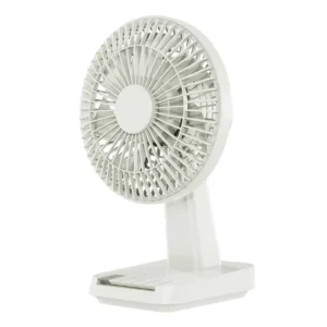 hvj f39 retro desktop fan | 90° auto oscillating with piano keys & aroma function