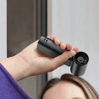 hvj f51 high speed handheld fan | 40000rpm brushless motor & 100 speed stepless control