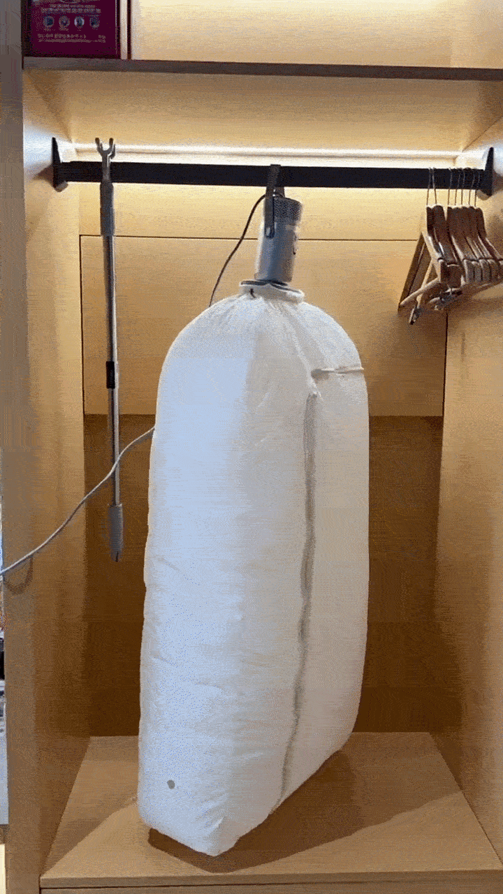 Wholesale 2-in-1 Portable Clothes Dryer & Hair Styler | HVJ-GD01